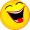 laughing happy face with tongue