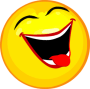 laughing happy face with tongue